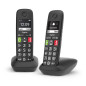GIGASET WIRELESS PHONE E290 DUO BLACK (L36852-H2901-D201)