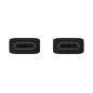 SAMSUNG USB CABLE 1M TYPE-C TO USB TYPE-C 5A EP-DN975BB BLACK