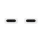 SAMSUNG CHARGING CABLE TYPE-C TO TYPE-C 1M/EP-DA705BWE WHITE