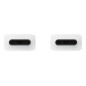 SAMSUNG TYPE C/ TYPE C DATA CABLE 5A 1.8M EP-DX510JWE WHITE