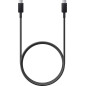 SAMSUNG TYPE C/ TYPE C DATA CABLE 5A 1.8M EP-DX510JBE BLACK
