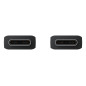 SAMSUNG TYPE C/ TYPE C DATA CABLE 3A 1.8M EP-DX310JBE BLACK