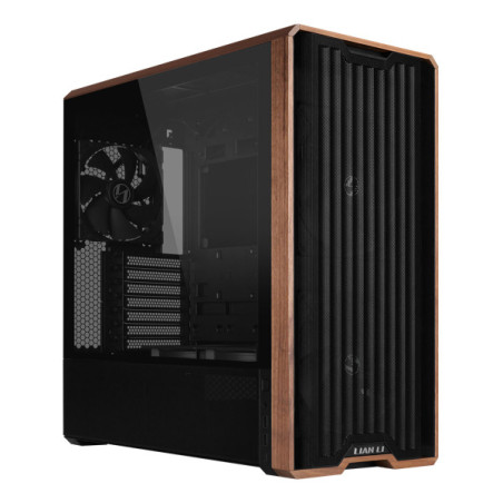 Lian Li Lancool LAN217X computer case Midi Tower Nero, Legno