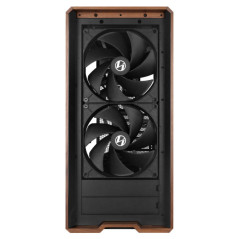 Lian Li Lancool LAN217X computer case Midi Tower Nero, Legno