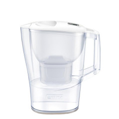 Brita Aluna Caraffa filtrante 2,4 L Trasparente, Bianco