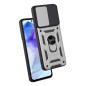 FUNDA COOL SAMSUNG GALAXY A55 HARD RING PLATA