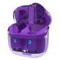 AURICULARES DUAL POD EARBUDS COOL VIOLET CRYSTAL