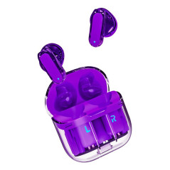 COOL Accesorios COOL Crystal Auricolare Wireless In-ear Musica e Chiamate Bluetooth Viola