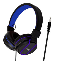 COOL Accesorios AURICULARES COOL TORONTO BLACK-BLUE Auricolare A Padiglione Gaming Nero, Blu