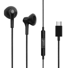 COOL Accesorios 8434847055732 Cuffie Cablato In-ear Musica e Chiamate USB tipo-C Nero