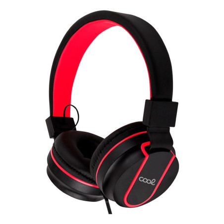 AURICULARES CASCOS COOL TORONTO BLACK-RED