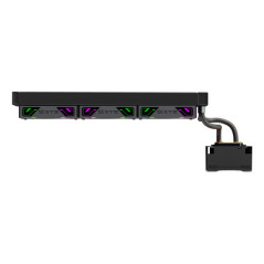 XYZ HYDROVIEW AIO 360 Processore Kit di raffreddamento a liquido 12 cm Nero 1 pz