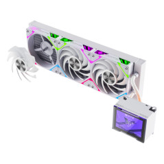 XYZ HYDROVIEW AIO 360 Processore Kit di raffreddamento a liquido 12 cm Bianco 1 pz