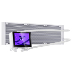 XYZ HYDROVIEW AIO 360 Processore Kit di raffreddamento a liquido 12 cm Bianco 1 pz