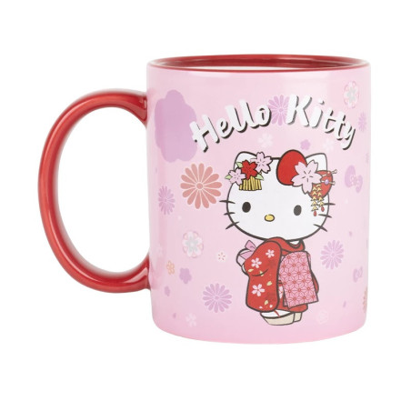 Konix KIMONO - Hello Kitty tazza Rosa, Rosso Universale 1 pz