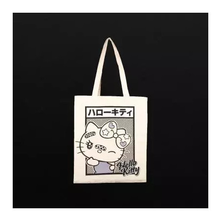 BOLSA TOTE BAG KONIX HELLO KITTY WINK