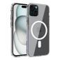 FUNDA COOL IPHONE 15 MAGNETICA TRANSPARENTE