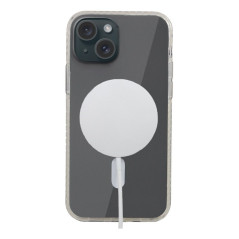 FUNDA COOL IPHONE 15 MAGNETICA TRANSPARENTE