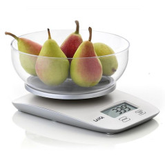 LAICA ELECTRONIC KITCHEN SCALE WITH LARGE CAPACITY BOWL 5KG KS1060
