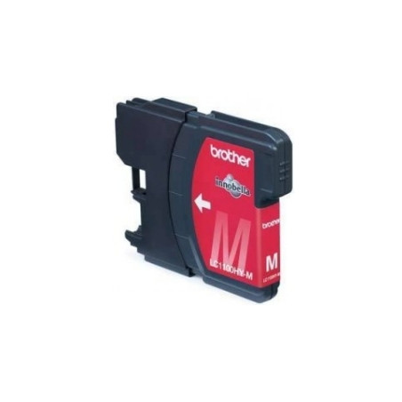 Cartucho tinta brother lc1100m magenta 750 paginas mfc5890cn -  dcp6690cw -  mfc6490cw -  mfc6890cdw