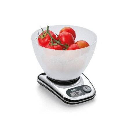 LAICA ELECTRONIC METAL DIGITAL KITCHEN SCALE SILVER 5KG BX9240