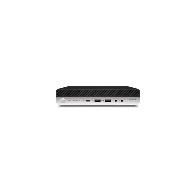 Ordenador reacondicionado mini hp elitedesk 800 g4 - i5 - 8th - 16gb - 512 gb nvme - win 11 pro - sin cable trebol - sin vga