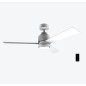 Ventilador techo cecotec energysilence aero 4850 style white led y mando