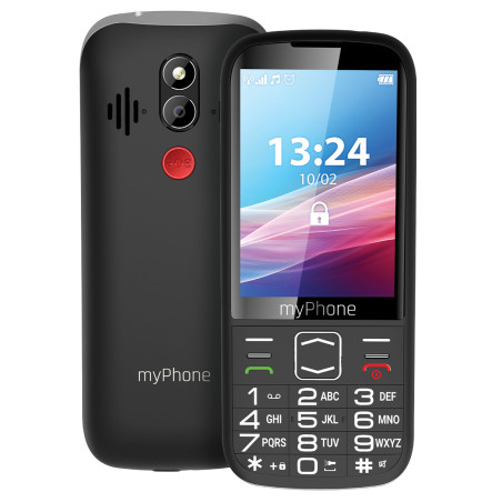 Telefono movil myphone halo 4 black 3.5 pulgadas -  2mpx -  4g