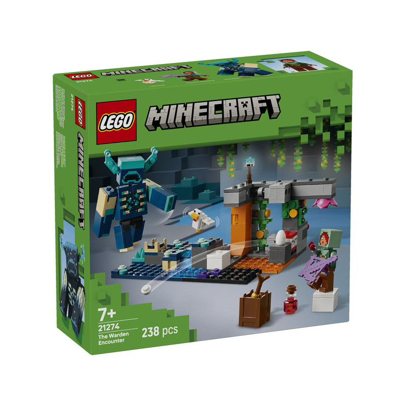 Lego minecraft el encuentro con el custodio