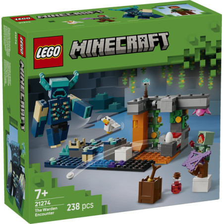 Lego minecraft el encuentro con el custodio