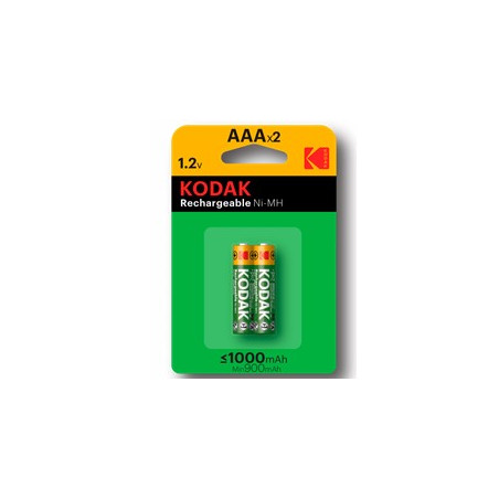 Blister pilas kodak recargables ni - mh aaa lr3 1000 mah -  blister 2 pilas