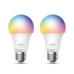 Bombilla inteligente tp - link tapo l530e rgb pack 2 unidades