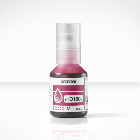 Botella tinta brother btd180m magenta 5000 paginas