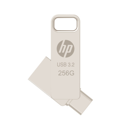 HP HPFD206C-256 unità flash USB 256 GB USB Type-A   USB Type-C 3.2 Gen 2 (3.1 Gen 2) Argento
