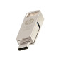 PNY HPFD206C-128 unità flash USB 128 GB USB Type-A / USB Type-C 3.2 Gen 2 (3.1 Gen 2) Argento PNY HPFD206C-128 unità flash USB 128 GB USB Type-A / USB Type-C 3.2 Gen 2 (3.1 Gen 2) Argento