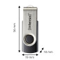 Intenso USB 128GB OFFICE LINE 3.2 Gen1 Silver-Black unità flash USB USB tipo A 3.2 Gen 1 (3.1 Gen 1) Nero, Argento Intenso USB 128GB OFFICE LINE 3.2 Gen1 Silver-Black unità flash USB USB tipo A 3.2 Gen 1 (3.1 Gen 1) Nero, Argento