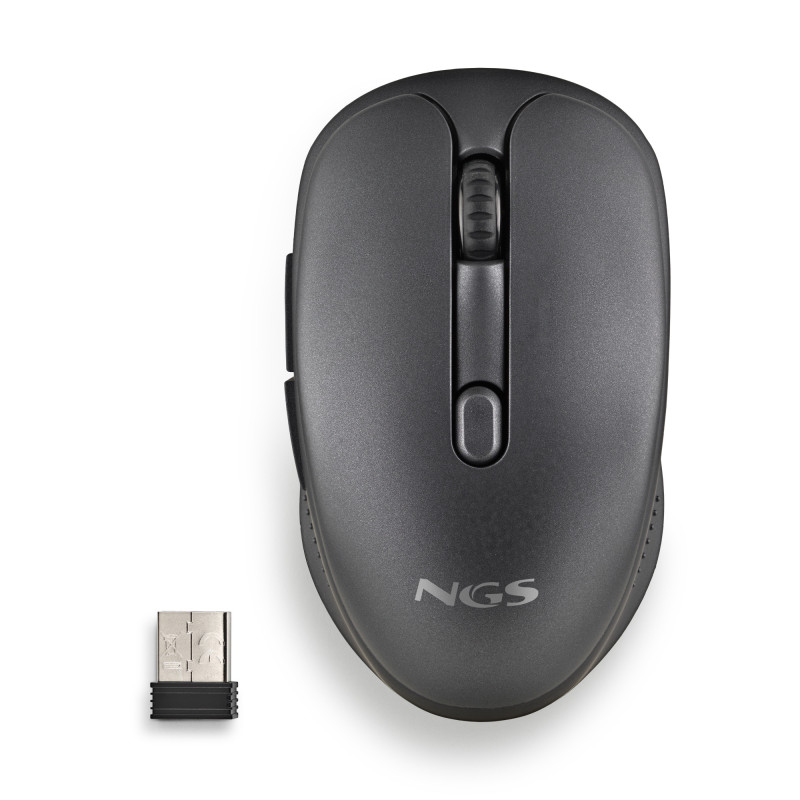NGS EVO RUST mouse Ufficio Mano destra RF Wireless Ottico 1600 DPI NGS EVO RUST mouse Ufficio Mano destra RF Wireless Ottico 1600 DPI