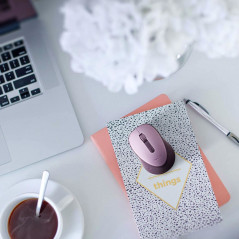 NGS DEW LILAC mouse Ufficio Ambidestro RF Wireless Ottico 1600 DPI