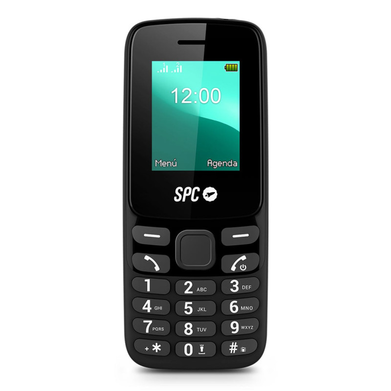 Telefono movil spc 2341n talk 2 go -  1.77 pulgadas -  radio -  bluetooth -  negro