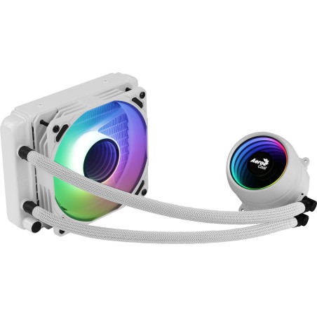 Aerocool Mirage L120 Processore Raffreddatore di liquidi tutto in uno Bianco 1 pz