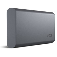 LaCie Mobile SSD Secure Tecnologia Thunderbolt 2 TB USB tipo-C 3.2 Gen 2 (3.1 Gen 2) Grigio