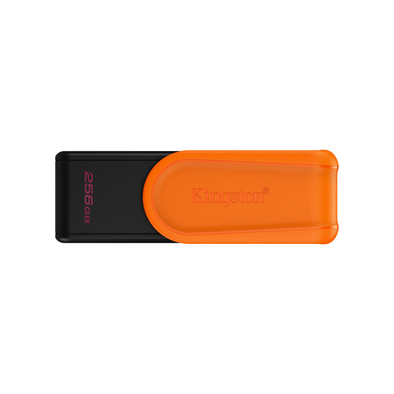Kingston Technology DataTraveler 256GB Portable USB 3.2 Gen 1 Exodia S (Nero/Arancia) Kingston Technology DataTraveler 256GB Portable USB 3.2 Gen 1 Exodia S (Nero/Arancia)