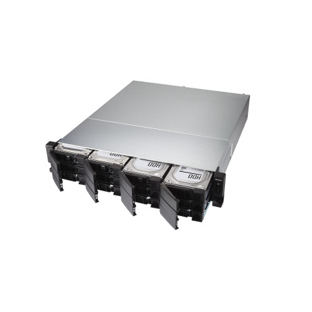 Servidor nas qnap ts - h1886xu - rp r2 18 bahias 2u rack 32gb gigabit ethernet