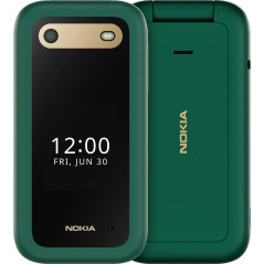 Nokia 2660 Flip 4G 7,11 cm (2.8") 123 g Verde Telefono di livello base