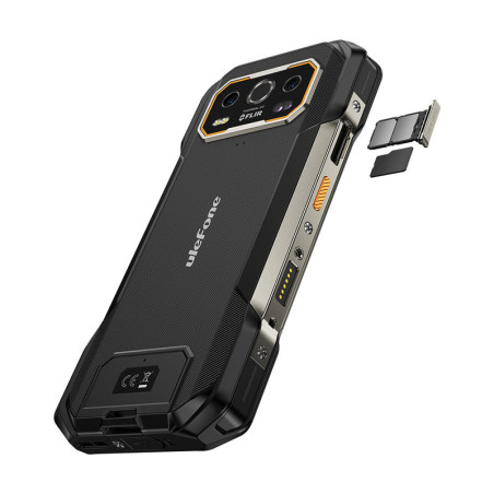 Ulefone Armor 27T Pro 17,2 cm (6.78") Dual SIM ibrida Android 14 5G USB tipo-C 12 GB 256 GB 10600 mAh Nero