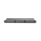 Patch panel lanberg 24 puertos 1u cat.6 sftp 19 pulgadas rack negro