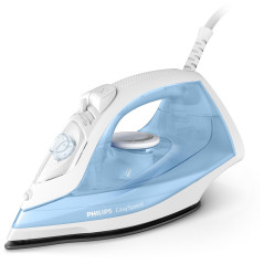 Plancha de vapor philips easyspeed azul claro - blanco 2000w - vapor continuo - antiadherente - dep 220ml - antical