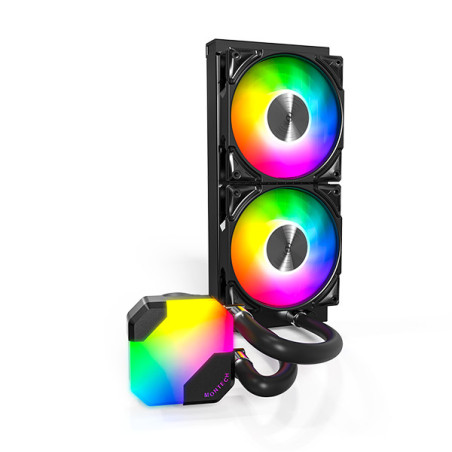 DISIPADOR REFLIQUIDA MONTECH HYPERFLOW 240 BLACK