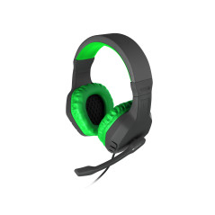 GENESIS Argon 200 Auricolare Cablato A Padiglione Gaming Nero, Verde