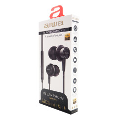 Aiwa ESTM-500BK cuffia e auricolare Cablato In-ear MUSICA Nero